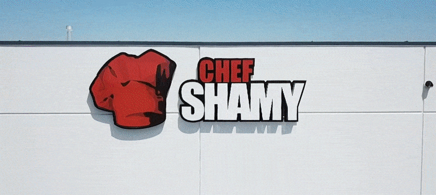 Slideshow of Chef Shamy's automated supply chain warehouse