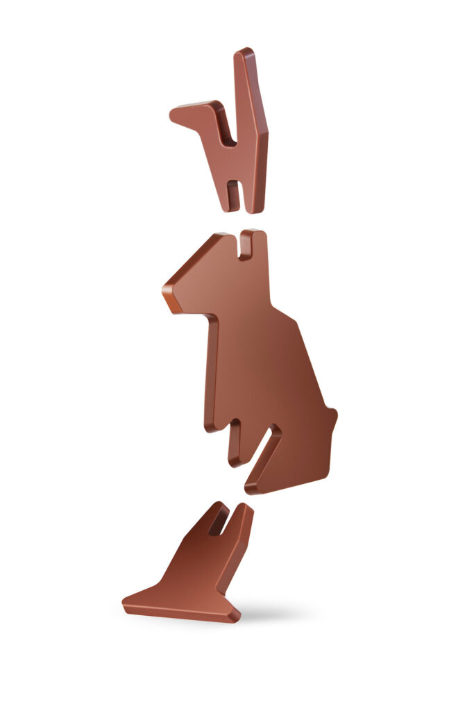 IKEA's chocolate bunny is like origami
