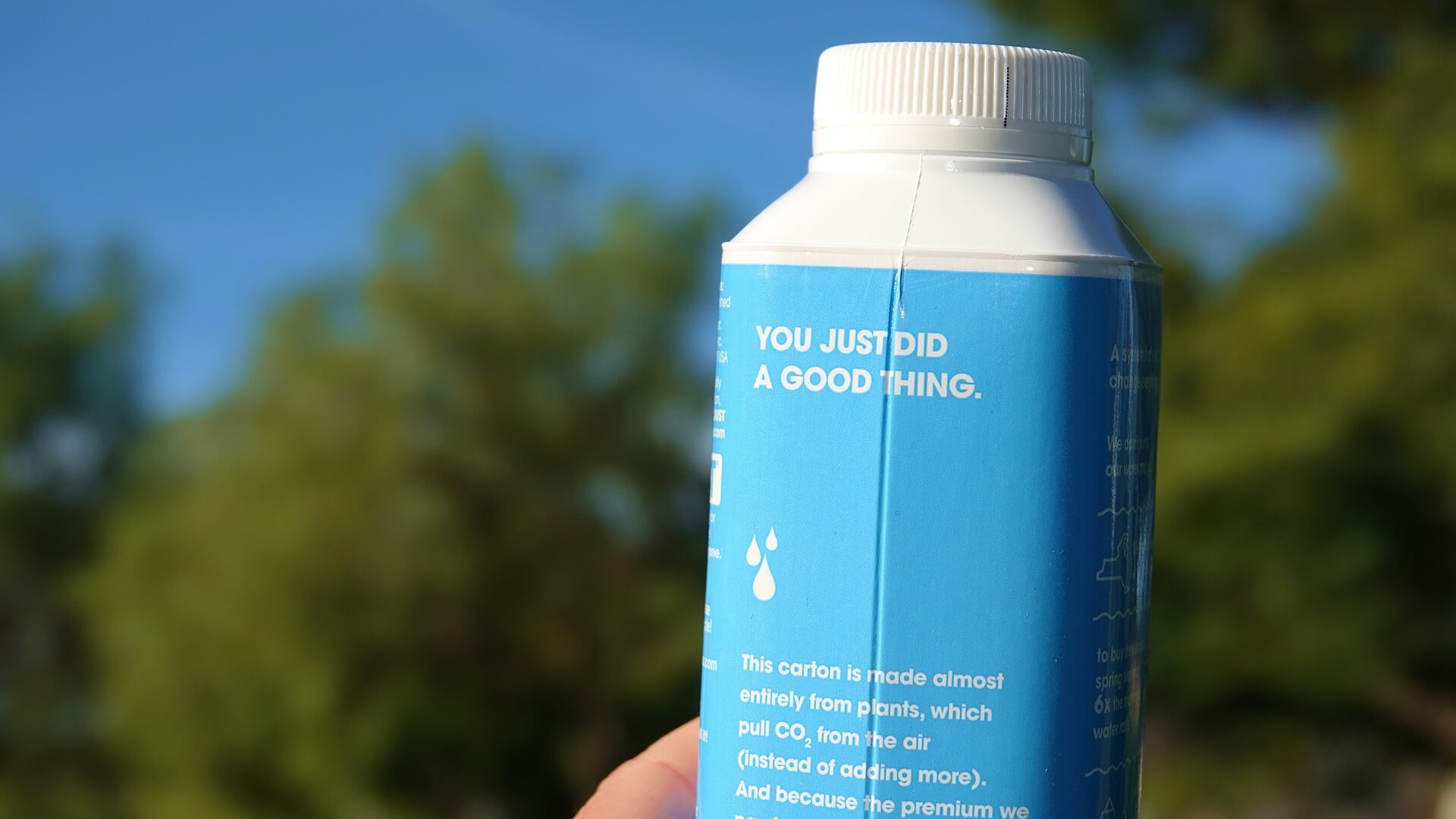 Proud Source water packaging designed by Ernest Packaging