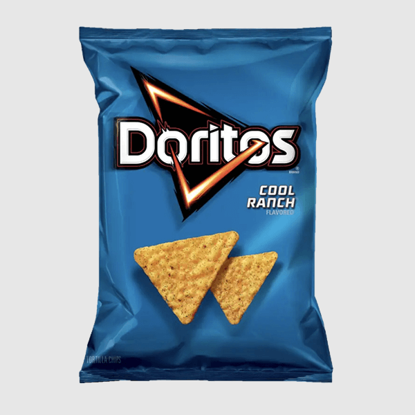 Modern Cool Ranch Doritos packaging
